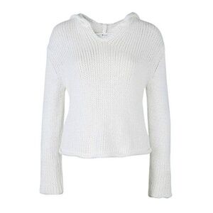 ALEXANDER WANG KNIT CROPPED HOODIE